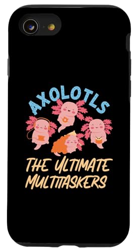 Axolotl für Mädchen: Die ultimativen Multitasker Hülle für iPhone SE (2020) / 7 / 8 von Cute Axolotl Designs For Girls And Boys