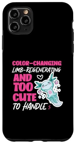 Axolotl für Mädchen: Farbwechsel und zu niedlich zu handhaben Hülle für iPhone 11 Pro Max von Cute Axolotl Designs For Girls And Boys