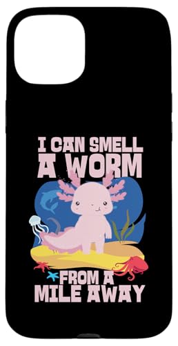 Axolotl für Mädchen: I Can Smell a Worm from a Mile Away Hülle für iPhone 15 Plus Axolotl für Mädchen: I Can Smell a Worm from a Mile Away Hülle für iPhone 15 Plus von Cute Axolotl Designs For Girls And Boys