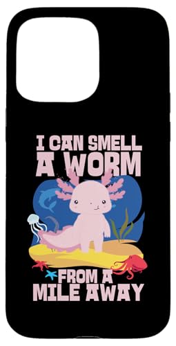 Axolotl für Mädchen: I Can Smell a Worm from a Mile Away Hülle für iPhone 15 Pro Max Axolotl für Mädchen: I Can Smell a Worm from a Mile Away Hülle für iPhone 15 Pro Max von Cute Axolotl Designs For Girls And Boys