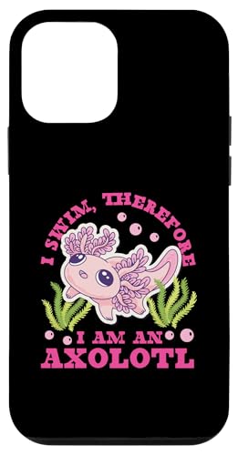 Axolotl für Mädchen: I Swim, Therefore I Am an Axolotl Hülle für iPhone 12 mini von Cute Axolotl Designs For Girls And Boys
