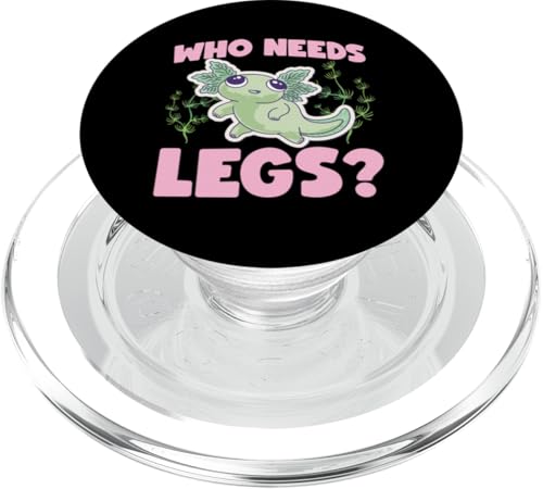 Axolotl für Mädchen: Wer braucht Beine? PopSockets PopGrip für MagSafe von Cute Axolotl Designs For Girls And Boys