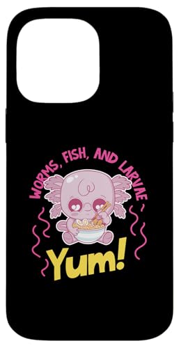 Axolotl für Mädchen: Würmer, Fische und Larven: Yum! Hülle für iPhone 14 Pro Max Axolotl für Mädchen: Würmer, Fische und Larven: Yum! Hülle für iPhone 14 Pro Max von Cute Axolotl Designs For Girls And Boys