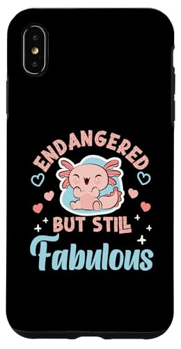 Axolotl für Mädchen: gefährdet, aber trotzdem fabelhaft Hülle für iPhone XS Max von Cute Axolotl Designs For Girls And Boys