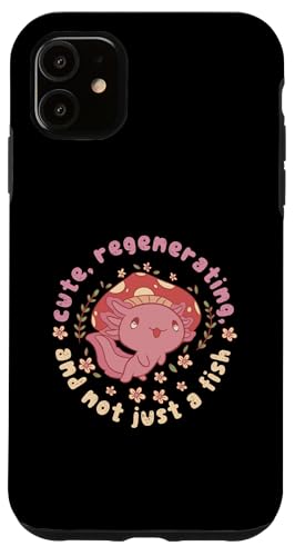 Axolotl für Mädchen: niedlich, regenerierend und nicht nur ein Fisch Hülle für iPhone 11 von Cute Axolotl Designs For Girls And Boys
