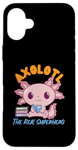 Axolotl: Der wahre Superheld Hülle für iPhone 16 Plus Axolotl: Der wahre Superheld Hülle für iPhone 16 Plus von Cute Axolotl Designs For Girls And Boys
