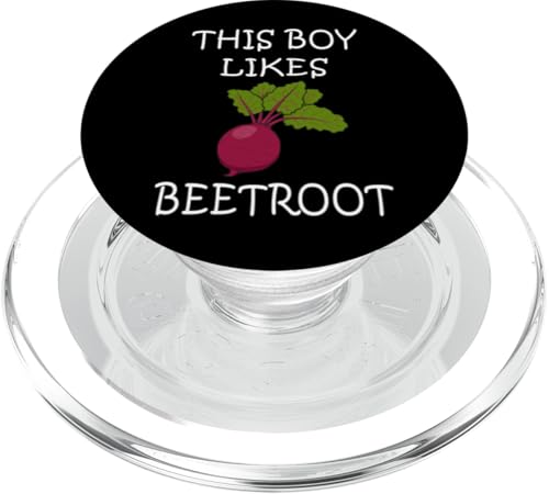 Boy Likes Beetroot Lustiger Spruch Gemüse PopSockets PopGrip für MagSafe Boy Likes Beetroot Lustiger Spruch Gemüse PopSockets PopGrip für MagSafe von Cute Beetroot Juice Healthy Red Beet