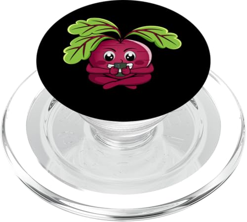 Rote Beete Spielspiele Hobby Red Beet PopSockets PopGrip für MagSafe Rote Beete Spielspiele Hobby Red Beet PopSockets PopGrip für MagSafe von Cute Beetroot Juice Healthy Red Beet