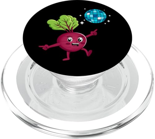 Süße Rote-Bete-Gemüse-Tänzerin PopSockets PopGrip für MagSafe Süße Rote-Bete-Gemüse-Tänzerin PopSockets PopGrip für MagSafe von Cute Beetroot Juice Healthy Red Beet