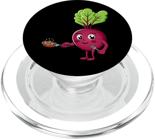 Süße Rote Bete Kochen Backen Hobbykoch PopSockets PopGrip für MagSafe von Cute Beetroot Juice Healthy Red Beet