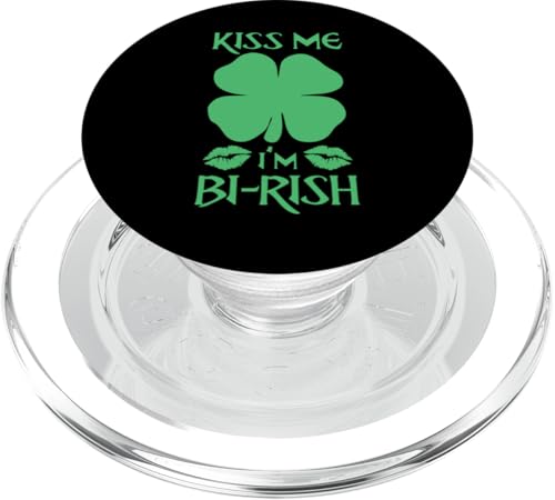 Küss mich, ich bin Bi-Rish Birish Irish Bisexual Pride Sharmcok PopSockets PopGrip für MagSafe Küss mich, ich bin Bi-Rish Birish Irish Bisexual Pride Sharmcok PopSockets PopGrip für MagSafe von Cute Bisexual Pride Stuff Bi Quote Aesthetic Merch
