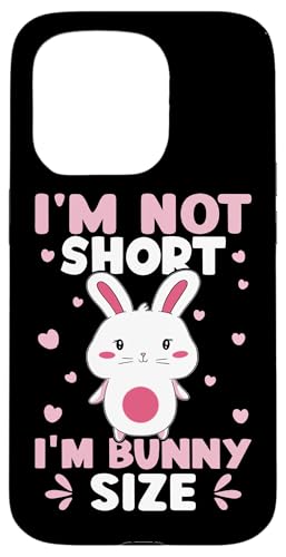 Bunnies: Ich bin nicht klein - Ich bin Bunny Size Hülle für iPhone 15 Pro Bunnies: Ich bin nicht klein - Ich bin Bunny Size Hülle für iPhone 15 Pro von Cute Bunny And Rabbit Designs For Kids