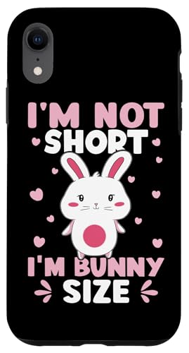 Bunnies: Ich bin nicht klein - Ich bin Bunny Size Hülle für iPhone XR Bunnies: Ich bin nicht klein - Ich bin Bunny Size Hülle für iPhone XR von Cute Bunny And Rabbit Designs For Kids