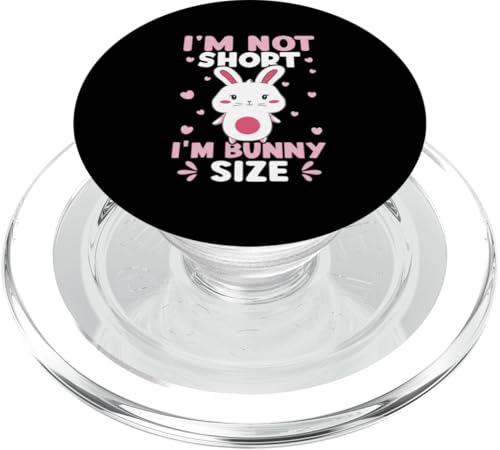 Bunnies: Ich bin nicht klein - Ich bin Bunny Size PopSockets PopGrip für MagSafe Bunnies: Ich bin nicht klein - Ich bin Bunny Size PopSockets PopGrip für MagSafe von Cute Bunny And Rabbit Designs For Kids