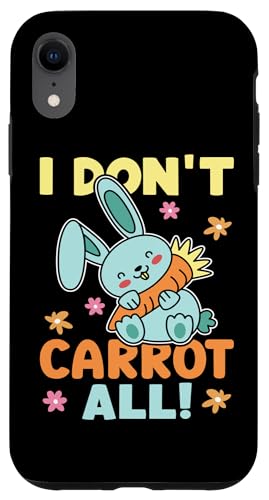 Bunnies: Ich karotte nicht alle! Hülle für iPhone XR Bunnies: Ich karotte nicht alle! Hülle für iPhone XR von Cute Bunny And Rabbit Designs For Kids