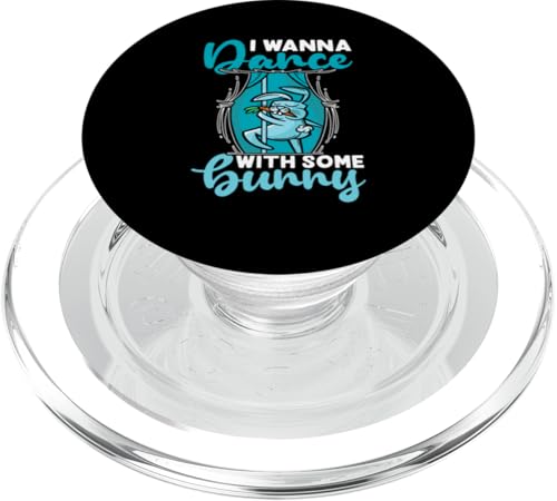Bunnies: Ich will mit einem Hasen tanzen PopSockets PopGrip für MagSafe Bunnies: Ich will mit einem Hasen tanzen PopSockets PopGrip für MagSafe von Cute Bunny And Rabbit Designs For Kids