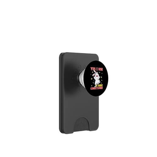 Bunnies: Ja, ich verwende einen Hare Conditioner PopSockets PopWallet für MagSafe Bunnies: Ja, ich verwende einen Hare Conditioner PopSockets PopWallet für MagSafe von Cute Bunny And Rabbit Designs For Kids