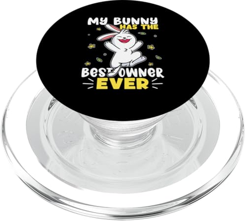 Bunnies: My Bunny hat den besten Besitzer aller Zeiten PopSockets PopGrip für MagSafe Bunnies: My Bunny hat den besten Besitzer aller Zeiten PopSockets PopGrip für MagSafe von Cute Bunny And Rabbit Designs For Kids