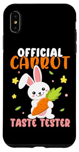 Bunnies: Offizieller Karotten-Geschmackstester Hülle für iPhone XS Max Bunnies: Offizieller Karotten-Geschmackstester Hülle für iPhone XS Max von Cute Bunny And Rabbit Designs For Kids