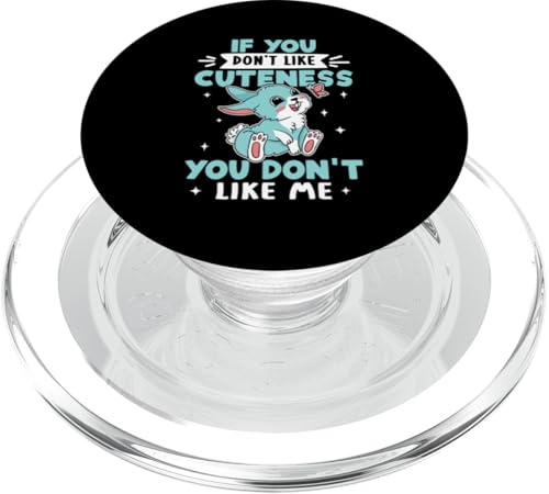 Bunnies: Wenn du Niedlichkeit nicht magst, magst du mich nicht PopSockets PopGrip für MagSafe Bunnies: Wenn du Niedlichkeit nicht magst, magst du mich nicht PopSockets PopGrip für MagSafe von Cute Bunny And Rabbit Designs For Kids