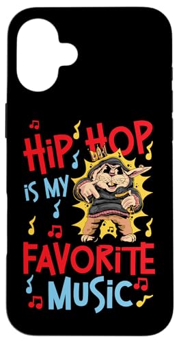 Bunny: Hip Hop ist meine Lieblingsmusik Hülle für iPhone 16 Plus Bunny: Hip Hop ist meine Lieblingsmusik Hülle für iPhone 16 Plus von Cute Bunny And Rabbit Designs For Kids