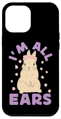 Bunny: Ich bin ganz Ohr Hülle für iPhone 12 Pro Max Bunny: Ich bin ganz Ohr Hülle für iPhone 12 Pro Max von Cute Bunny And Rabbit Designs For Kids