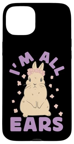Bunny: Ich bin ganz Ohr Hülle für iPhone 15 Plus von Cute Bunny And Rabbit Designs For Kids