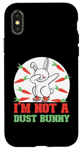 Bunny: Ich bin kein Staubhase Hülle für iPhone X/XS Bunny: Ich bin kein Staubhase Hülle für iPhone X/XS von Cute Bunny And Rabbit Designs For Kids