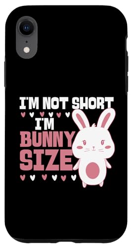 Bunny: Ich bin nicht klein - Ich bin Bunny Size Hülle für iPhone XR Bunny: Ich bin nicht klein - Ich bin Bunny Size Hülle für iPhone XR von Cute Bunny And Rabbit Designs For Kids