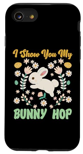 Bunny: Ich zeige dir meinen Bunny Hop Hülle für iPhone SE (2020) / 7 / 8 von Cute Bunny And Rabbit Designs For Kids