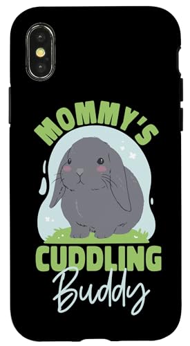 Bunny: Mamas Kuschelkumpel Hülle für iPhone X/XS Bunny: Mamas Kuschelkumpel Hülle für iPhone X/XS von Cute Bunny And Rabbit Designs For Kids
