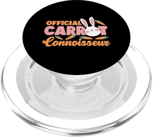 Bunny: Offizieller Karotten-Kenner PopSockets PopGrip für MagSafe Bunny: Offizieller Karotten-Kenner PopSockets PopGrip für MagSafe von Cute Bunny And Rabbit Designs For Kids