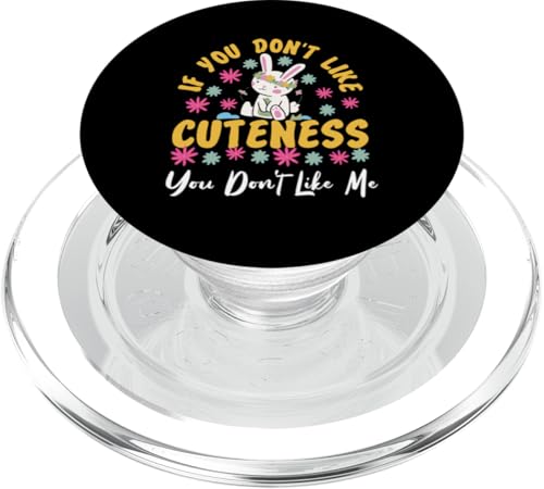 Bunny: Wenn du Niedlichkeit nicht magst, magst du mich nicht PopSockets PopGrip für MagSafe Bunny: Wenn du Niedlichkeit nicht magst, magst du mich nicht PopSockets PopGrip für MagSafe von Cute Bunny And Rabbit Designs For Kids