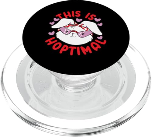 Hase: Das ist Hoptimal PopSockets PopGrip für MagSafe Hase: Das ist Hoptimal PopSockets PopGrip für MagSafe von Cute Bunny And Rabbit Designs For Kids