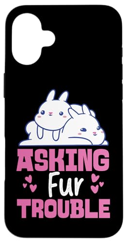 Hase: Fragen Sie Fellprobleme Hülle für iPhone 16 Plus Hase: Fragen Sie Fellprobleme Hülle für iPhone 16 Plus von Cute Bunny And Rabbit Designs For Kids