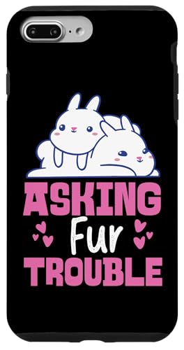 Hase: Fragen Sie Fellprobleme Hülle für iPhone 7 Plus/8 Plus Hase: Fragen Sie Fellprobleme Hülle für iPhone 7 Plus/8 Plus von Cute Bunny And Rabbit Designs For Kids