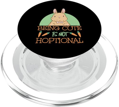 Hase: Süß zu sein ist nicht optional PopSockets PopGrip für MagSafe Hase: Süß zu sein ist nicht optional PopSockets PopGrip für MagSafe von Cute Bunny And Rabbit Designs For Kids