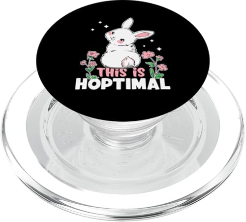 Hasen: Das ist Hoptimal PopSockets PopGrip für MagSafe Hasen: Das ist Hoptimal PopSockets PopGrip für MagSafe von Cute Bunny And Rabbit Designs For Kids