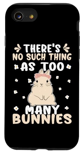 Hasen: Es gibt keine zu vielen Hasen Hülle für iPhone SE (2020) / 7 / 8 von Cute Bunny And Rabbit Designs For Kids