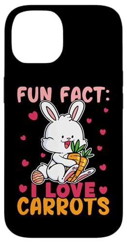 Hasen: Fun Fact: Ich liebe Karotten Hülle für iPhone 14 Hasen: Fun Fact: Ich liebe Karotten Hülle für iPhone 14 von Cute Bunny And Rabbit Designs For Kids