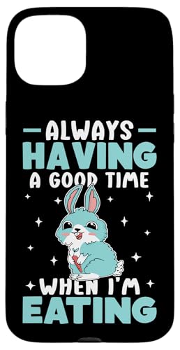 Hasen: Ich habe immer eine gute Zeit, wenn ich esse Hülle für iPhone 15 Plus Hasen: Ich habe immer eine gute Zeit, wenn ich esse Hülle für iPhone 15 Plus von Cute Bunny And Rabbit Designs For Kids