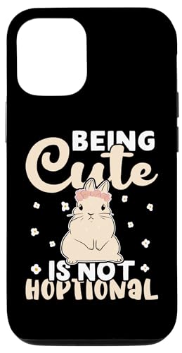 Hasen: Süß zu sein ist nicht optional Hülle für iPhone 12/12 Pro Hasen: Süß zu sein ist nicht optional Hülle für iPhone 12/12 Pro von Cute Bunny And Rabbit Designs For Kids