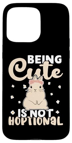 Hasen: Süß zu sein ist nicht optional Hülle für iPhone 15 Pro Max von Cute Bunny And Rabbit Designs For Kids