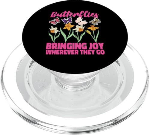 Schmetterling für Mädchen: Bringing Joy Wherever They Go PopSockets PopGrip für MagSafe Schmetterling für Mädchen: Bringing Joy Wherever They Go PopSockets PopGrip für MagSafe von Cute Butterfly Designs for Girls and Women