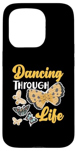 Schmetterling für Mädchen: Dancing Through Life Hülle für iPhone 15 Pro Schmetterling für Mädchen: Dancing Through Life Hülle für iPhone 15 Pro von Cute Butterfly Designs for Girls and Women