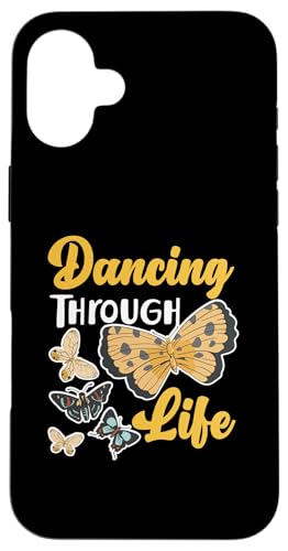 Schmetterling für Mädchen: Dancing Through Life Hülle für iPhone 16 Plus Schmetterling für Mädchen: Dancing Through Life Hülle für iPhone 16 Plus von Cute Butterfly Designs for Girls and Women