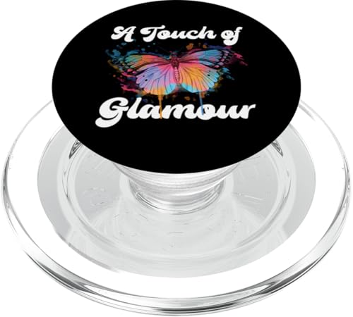 Schmetterling für Mädchen: Ein Hauch von Glamour PopSockets PopGrip für MagSafe Schmetterling für Mädchen: Ein Hauch von Glamour PopSockets PopGrip für MagSafe von Cute Butterfly Designs for Girls and Women
