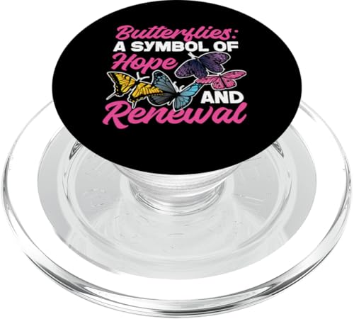 Schmetterling für Mädchen: Ein Symbol der Hoffnung und Erneuerung PopSockets PopGrip für MagSafe Schmetterling für Mädchen: Ein Symbol der Hoffnung und Erneuerung PopSockets PopGrip für MagSafe von Cute Butterfly Designs for Girls and Women