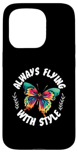 Schmetterling für Mädchen: Fliegen immer mit Stil Hülle für iPhone 15 Pro Schmetterling für Mädchen: Fliegen immer mit Stil Hülle für iPhone 15 Pro von Cute Butterfly Designs for Girls and Women