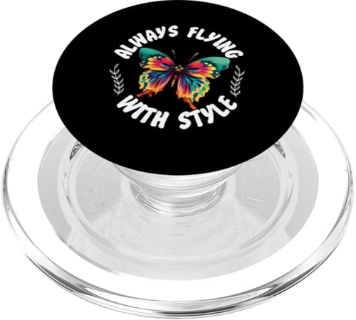 Schmetterling für Mädchen: Fliegen immer mit Stil PopSockets PopGrip für MagSafe Schmetterling für Mädchen: Fliegen immer mit Stil PopSockets PopGrip für MagSafe von Cute Butterfly Designs for Girls and Women